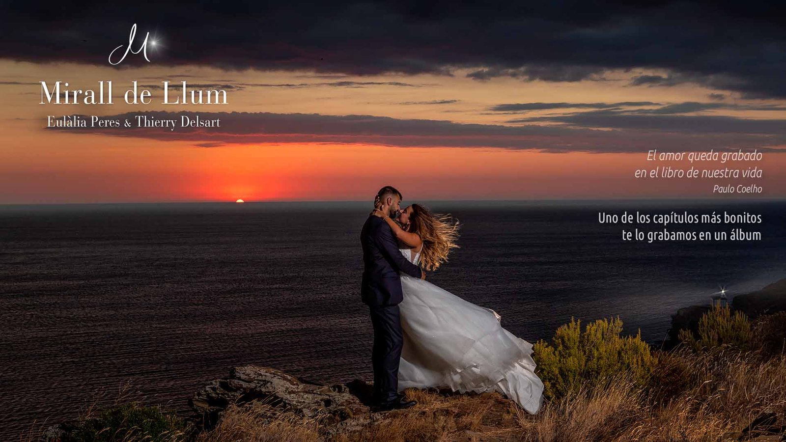 MirallDeLlum - foto de salida de sol en una post boda